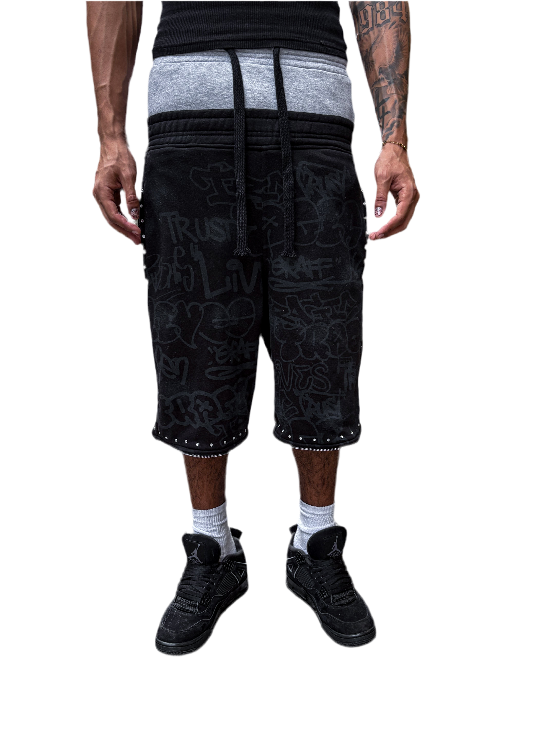 BLACK INTERCHANGEABLE PANTS