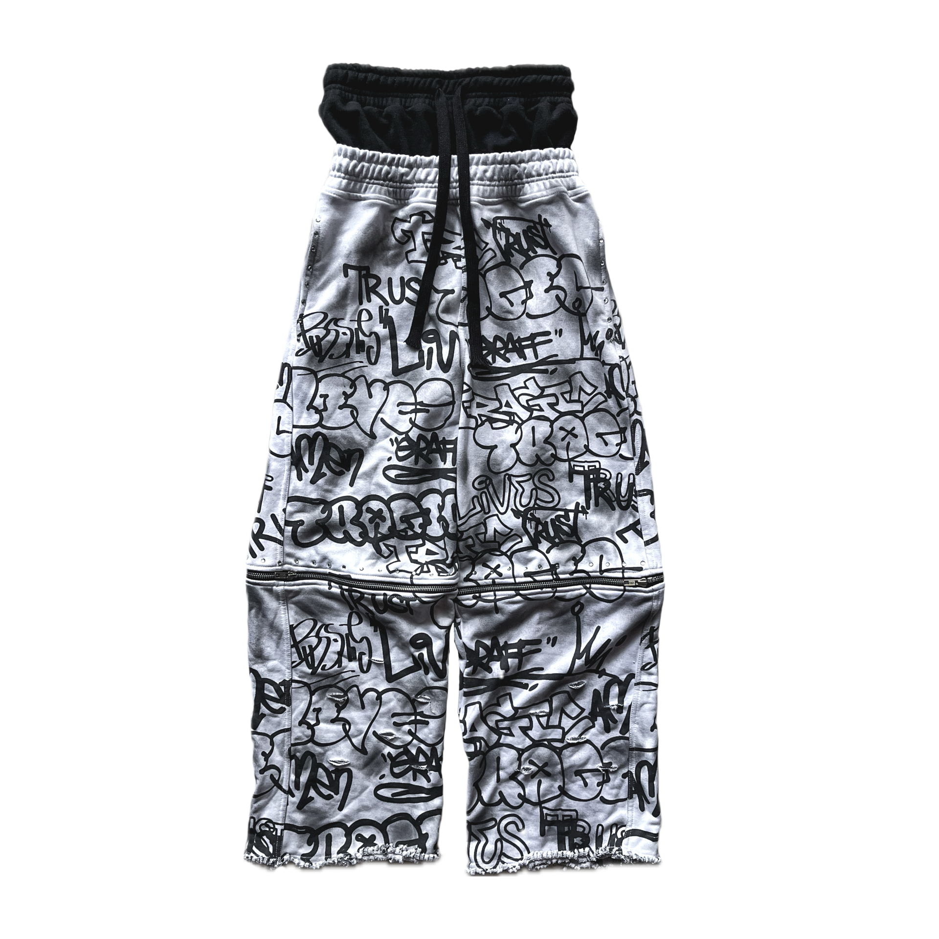WHITE INTERCHANGEABLE PANTS