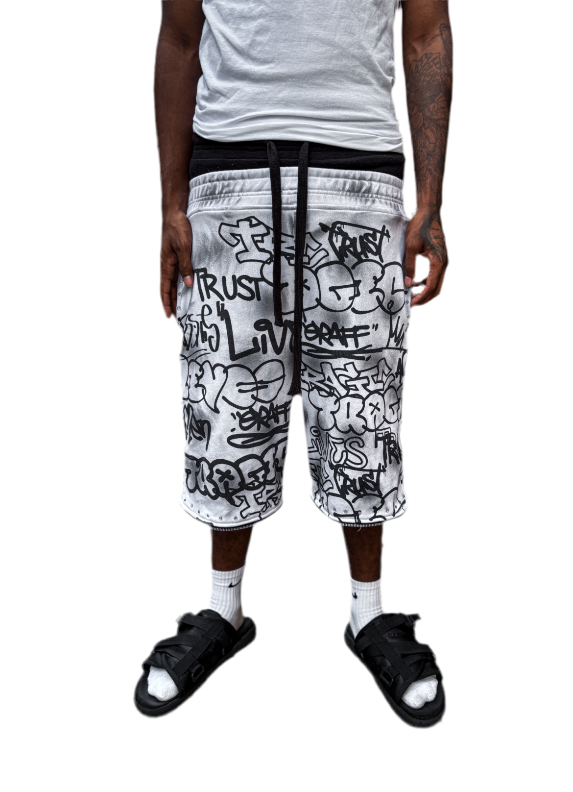 WHITE INTERCHANGEABLE PANTS